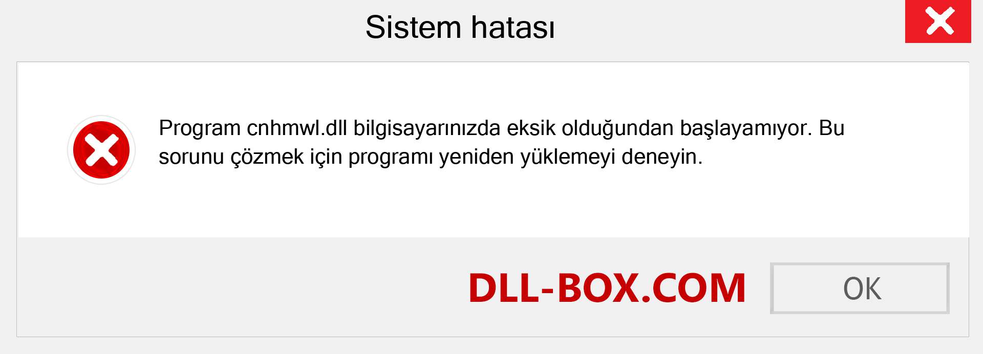 cnhmwl.dll dosyası eksik mi? Windows 7, 8, 10 için İndirin - Windows'ta cnhmwl dll Eksik Hatasını Düzeltin, fotoğraflar, resimler